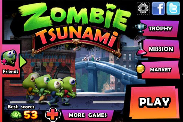 Game Zombie Tsunami